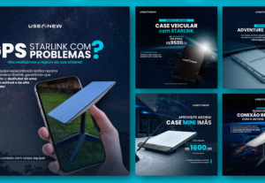 Eu vou criar posts profissionais para o seu Instagram