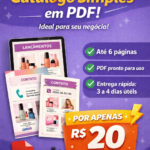 Eu vou Criar Catálogos e Artes Simples no Canva