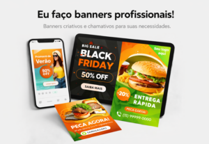Eu vou fazer Criação de banners digitais profissionais