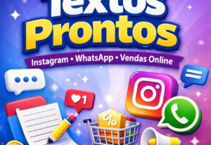 Eu vou Criar textos prontos para Instagram, WhatsApp ou vend...