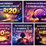 Eu vou Transformar sua ideia em música, faço com ia