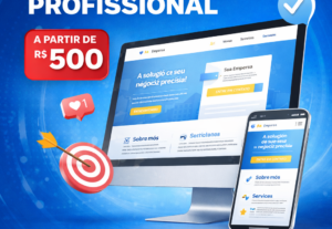 Eu vou criar site one page ou landing page profissional