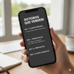 Eu vou criar roteiros curtos focados em vender seu produto