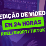 Eu vou editar profissionalmente seu vídeo em 24 horas