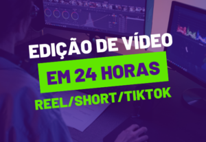 Eu vou editar profissionalmente seu vídeo em 24 horas