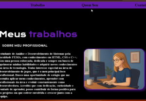 Eu vou fazer Manutenção/ criação de sites