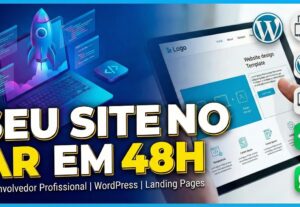 Eu vou tirar sua ideia do papel: Site Institucional em 48h