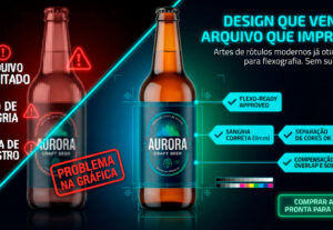 Eu vou preparar e fechar seus rótulos/embalagem para impress...