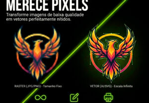 Eu vou Vetorizar sua marca ou imagem agora.