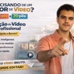 Eu vou fazer Edição de Vídeo Profissional a Preço Acessível
