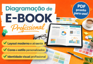 Eu vou diagramar seu e-book ou apostila em layout profission...