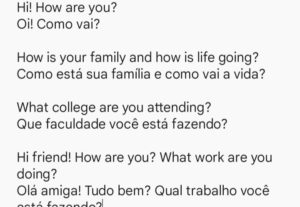 Eu vou Traduzir qualquer coisa em inglês para português