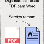 Eu vou fazer Digitação de textos PDF para Word
