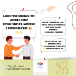 Eu vou fazer uma linda Logo personalizada para você