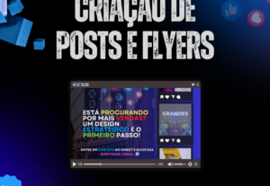 Eu vou criar imagens para seus posts ou flyers.