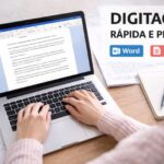 Eu vou digitar seus documentos com rapidez.
