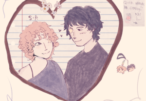 Eu vou desenhar casal ou shipp