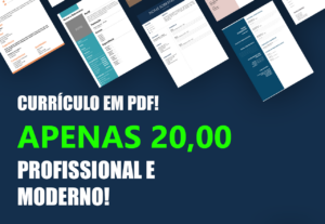 Eu vou fazer um currículo para se destacar no mercado