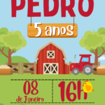 Eu vou fazer o convite da festa do seu filho