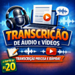 Eu vou transcrever seu vídeo ou áudio em menos de 24hrs