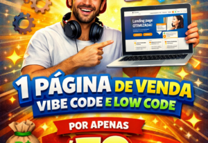 Eu vou Criar sua página de venda do seu produto