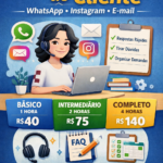 Eu vou apoiar sua comunicação com seus clientes