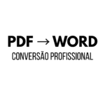 Eu vou Converter PDF em Word com formatação fiel e rapidez