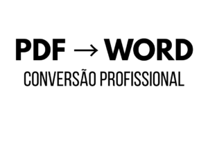 Eu vou Converter PDF em Word com formatação fiel e rapidez