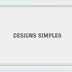 Eu vou criar designs simples, mas eficazes para você