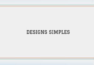 Eu vou criar designs simples, mas eficazes para você