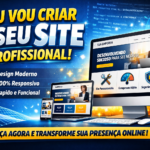 Eu vou desenvolver um site, portfolio ou sistema para você