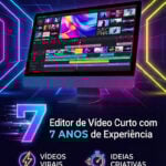 Eu vou editar profissionalmente seus vídeos curtos