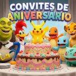 Eu vou Criar Convites de Aniversário Infantil Personalizados