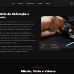 Eu vou criar o site que deseja com profissionalismo