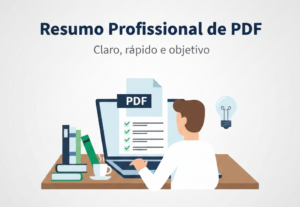 Eu vou criar um resumo completo de qualquer livro ou pdf
