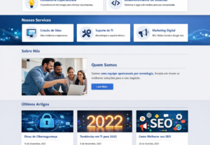 Eu vou criar uma landing page profissional no Google Sites
