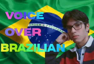 Eu vou dublar ou narrar seu projeto com a minha voz.