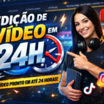 Eu vou fazer edição de seu vídeo para as redes sociais.