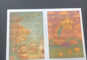 Eu vou escrever textos, apresentações, livros personalizados