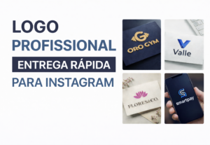 Eu vou Criar logotipo profissional para Instagram e marcas
