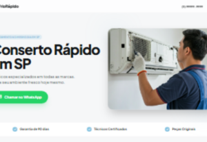 Eu vou criar uma Landing Page moderna em HTML e CSS
