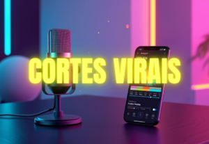 Eu vou criar 1 corte viral do seu podcast para Reels e Tikto...