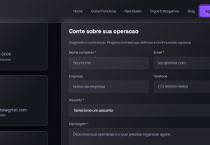 Eu vou criar um site profissional para o seu negócio