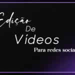Eu vou editar vídeos curtos para redes sociais