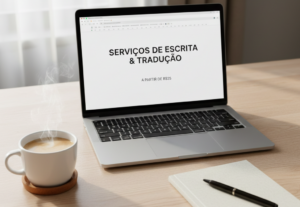 Eu vou escrever ou traduzir seus textos com perfeição.