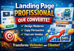 Eu vou Criar uma landing page profissional