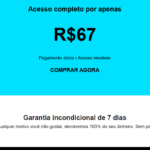 Eu vou fazer a sua pagina de vendas do zero.