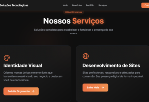 Eu vou criar um site profissional para destacar o seu negóci...