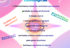 Eu vou fazer seu design e edita seus videos