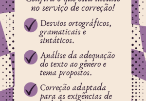 Eu vou corrigir sua redação para o Enem e demais vestibulare...